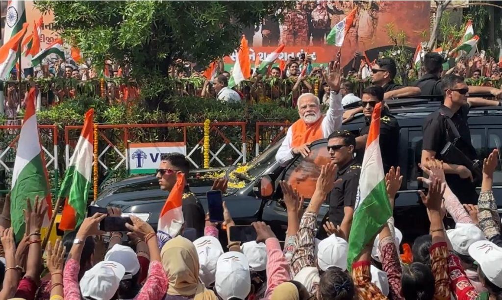 Visit of PM Narendra Modi to Vadodara